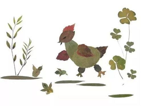 网友爆料树叶贴画视频,创意无限的自然艺术之旅